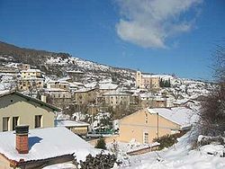 Skyline of Villanueva de Cameros