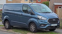 Ford Transit Custom (United Kingdom; facelift)