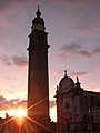 Cappella, Chiesa parrocchiale e campanile