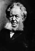 Henrik Ibsen (1828-1906). Dramaturgo y poeta noruego.