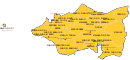 Map of Alor Gajah District, Melaka 马六甲州亚罗牙也县地图