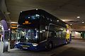 Autocar Megabus en gare routière de Paris Bercy, en août 2016.