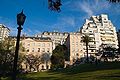 Entardecer na Plaza San Martin de Tours