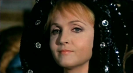 Laura Betti in Il rosso segno della follia (1970).