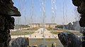 Schönbrunn seen through Neptune Fountain