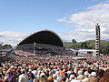 The Estonian Song Festival (Laulupidu) on the Tallinn Song Festival Grounds.