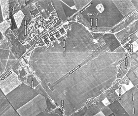 L'aérodrome de Duxford en juillet 1946.