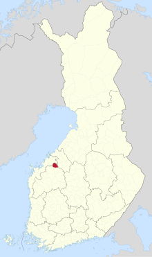 Evijärvi sijainti Suomi.svg