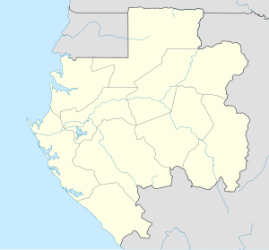 Lébamba is located in Gabon