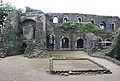 Otra vista de las ruinas del Kaiserpfalz de Kaiserswerth.