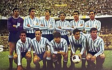 Le Racing Club, vainqueur de la Coupe intercontinentale 1967