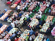 وعدۀ افطار در ماه رمضان