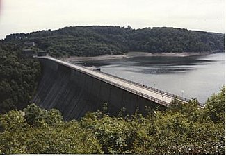 Rappbode-Talsperre nabij Trautenstein