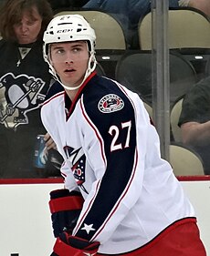 Ryan Murray v dresu Blue Jackets (2013)