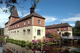 Kasteel (Schloss) Dankern op het gelijknamige vakantiepark