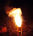 Image 33Thermite reaction, by Nikthestunned (from Wikipedia:Featured pictures/Sciences/Others)