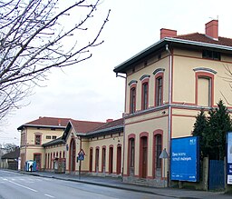 Västra järnvägsstationen i Črnomerec.