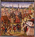 Image 10Painting of the siege of Jerusalem during the First Crusade (1099) (from History of Israel)