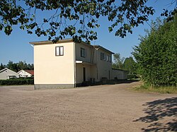 Blikstorp old railway station in June 2008