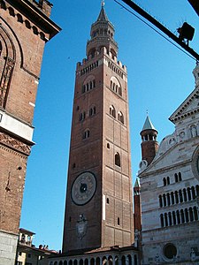 Campanile de la cathédrale (Il Torrazzo).