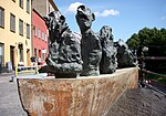 Dårarnas båt är en tredimensionell tolkning av Narrskeppet skapad av skulptören Sture Collin 1990. Skulpturen finns på tre platser: T-banestation Sockenplan i Stockholm, Hornsgatspuckeln (bilden), också i Stockholm samt i Vasaparken i Västerås.