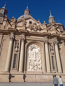 Fachada del Pilar de Zaragoza