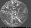 Imagen GOES-12 luz visible