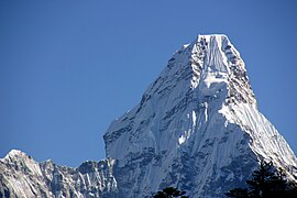 Visto da Namche Bazaar