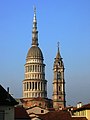 Cupola e campanile della basilica di San Gaudenzio