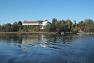 Herreninsel with the former Monastery "Kloster Herrenchiemsee" [1]