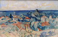 View of the Sea in Saint Tropez (1925)