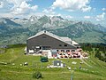 Die Gamsalp, Blick zum Alpstein