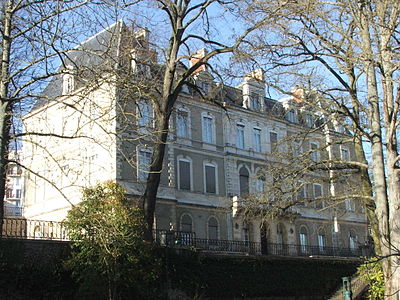 Le musée depuis le parc.