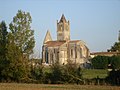 L'abbaye, vue vers le sud