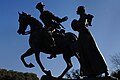 Statue de l'adieu à Bloemfontein