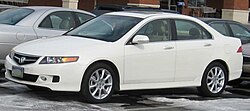 Facelifted Acura TSX