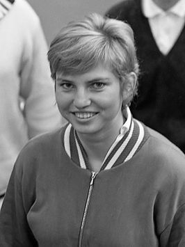 Anja Lepoutre in 1966