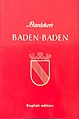 Baedeker's Baden-Baden (wersja ang.) 1974.