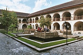 Caravanserraglio del XVIII secolo nei pressi di Sheki, Azerbaigian