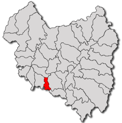 Chichiș – Mappa