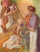 Edgar Degas, Dopo il bagno, ca. 1890