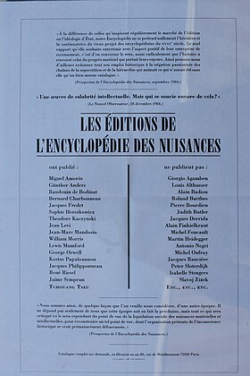 Éditions de l'Encyclopédie des Nuisances