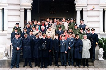 Västra militärområdesstabens avslutningslunch på Hotell Billingen i Skövde.