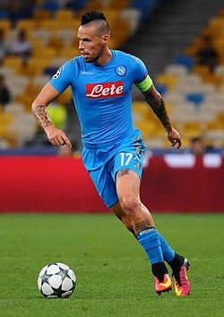 Marek Hamšík 2016-ban az Napoli színeiben