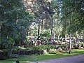 Jyväskylä old graveyard is located in the Northern end of Puistola