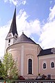 De gedraaide toren van de Sint-Nicolaaskerk