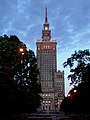 Palace at dusk