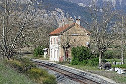 Skyline of Recoubeau-Jansac