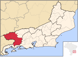 Vale do Paraíba Fluminense – Mappa