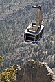 Telecabinele din Sandia Peak în Albuquerque, New Mexico.